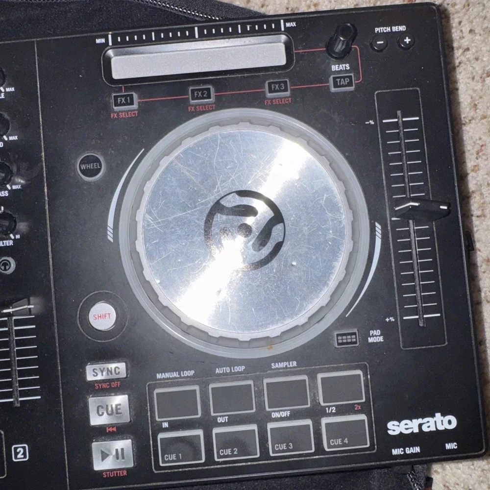 Numark Mixtrack Pro 3 | All In One 2 Deck DJ Controller for Serato With Case